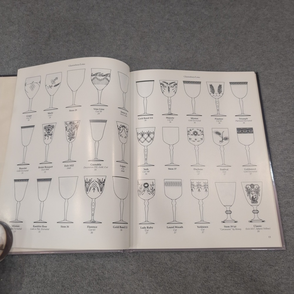 A Collection of American Crystal Stemware Identification Guide Page Frederiksen - Picture 5 of 5